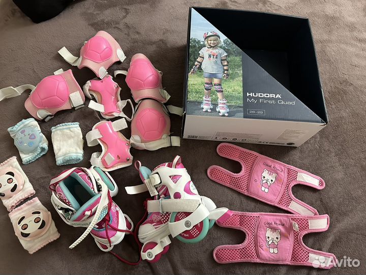 Ролики hudora 26-29 размер