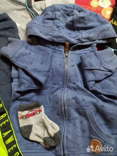 Одежда для мальчика пакетом 80 86