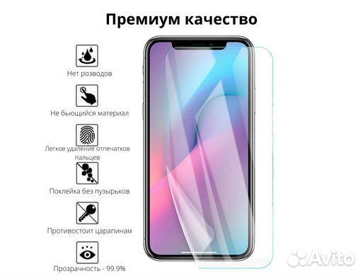 Гидрогелевая защитная пленка для телефона