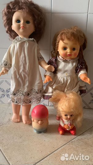 Игрушки СССР. Куклы, винтаж