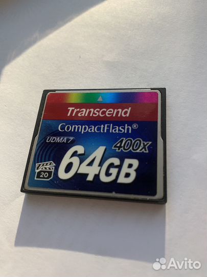 Transcend compact flash 400 64gb