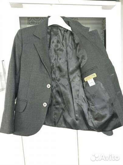 Пиджак школьный для мальчика 122