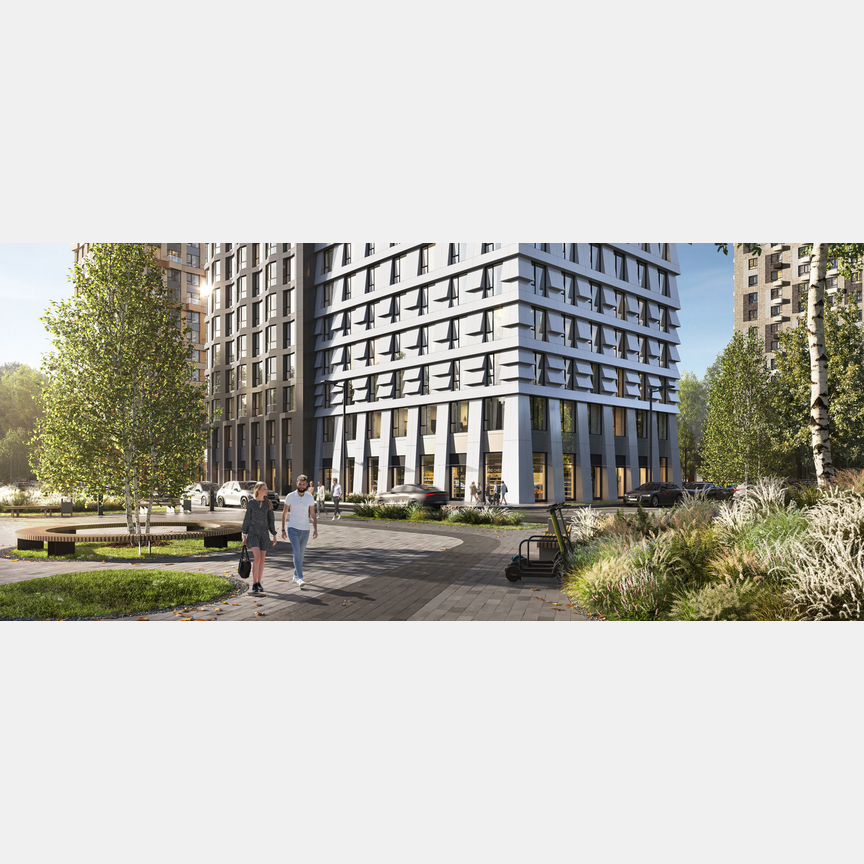 1-к. квартира, 38,4 м², 3/23 эт.