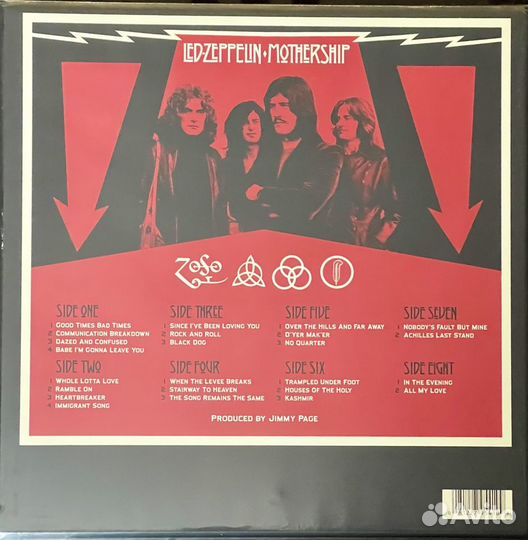 LED Zeppelin – Mothership 4LP Box set