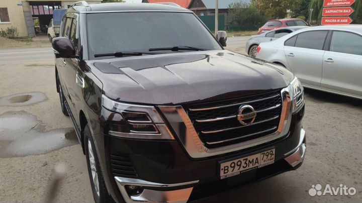 Обвесы рестайлинг Nissan Patrol У62 в 2020г