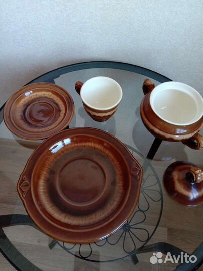Кофейный сервиз Конаково6 персон 22 предмета
