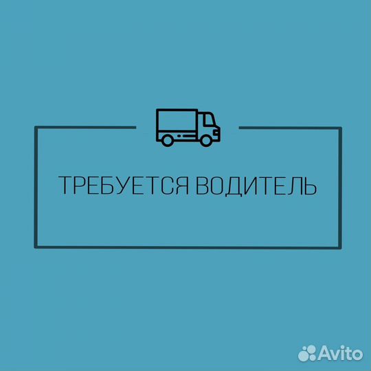 Водитель на газель