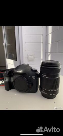 Canon 7d+ canon ef 50mm + canon 55-250mm