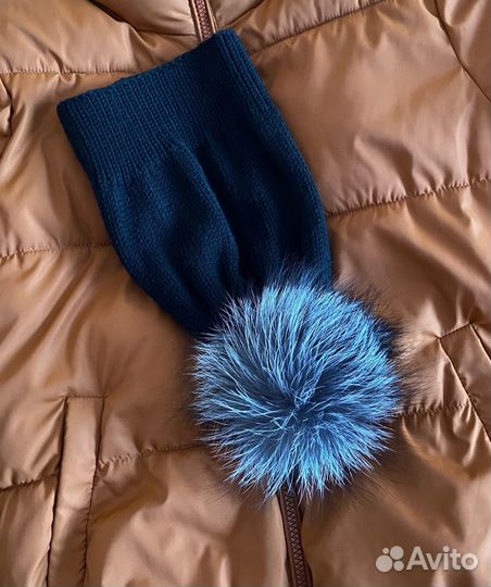 Шапка с помпоном