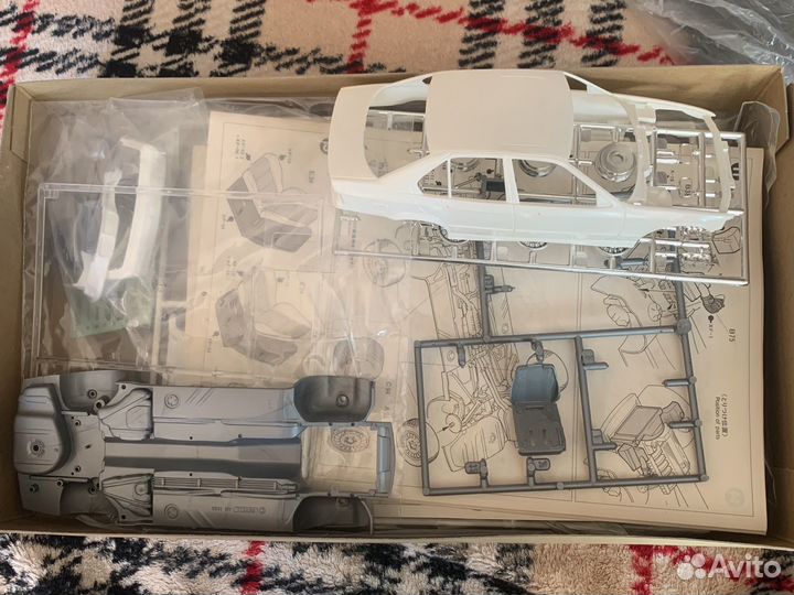 Tamiya bmw e36 325i очень редкая сборная модель