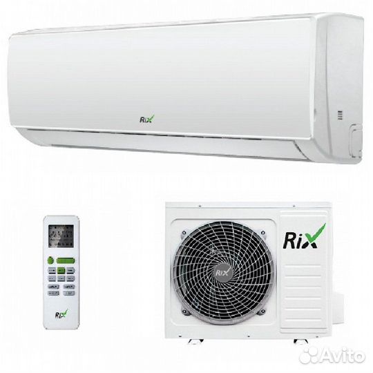 Сплит-системы 20м2/кондиционеры/монтаж