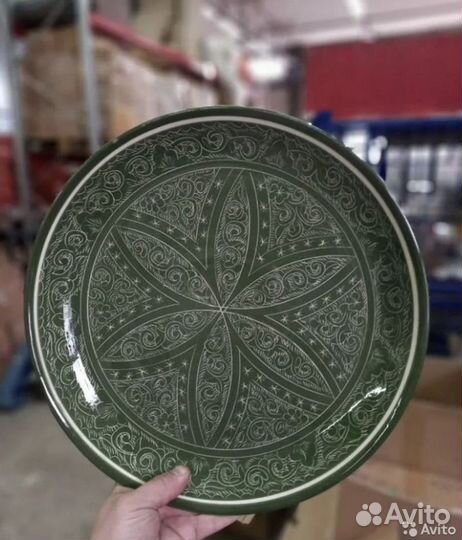 Ляган 38 см «Зеленый карандаш»