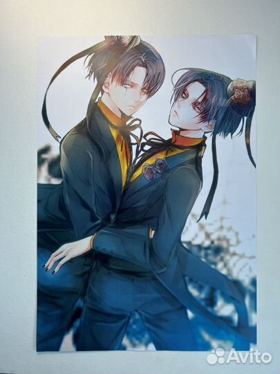 Плакат с аниме 