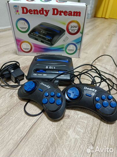 Игровая приставка денди+300 игр