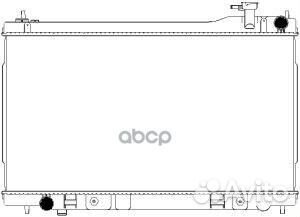 Радиатор системы охлаждения 32511008 Sakura