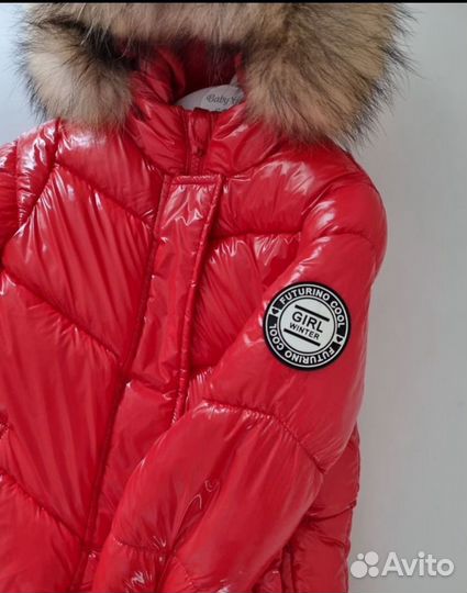 Пуховик для девочки