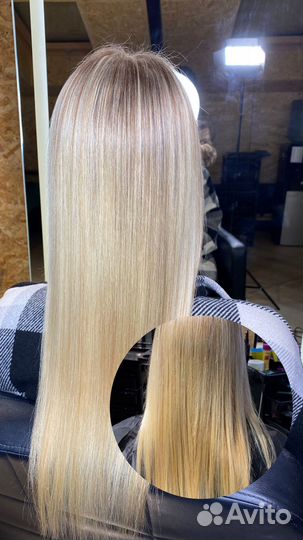 Кератиновое выпрямление и ботокс волос