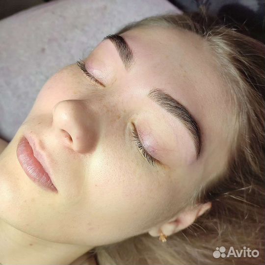 Перманент,окрашивание бровей, ламинирование