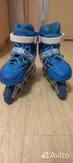 Роликовые коньки детские раздвижные б/у