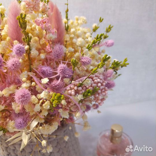 Букет из стабилизированных цветов