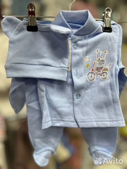 Комплекты одежды для новорожденных