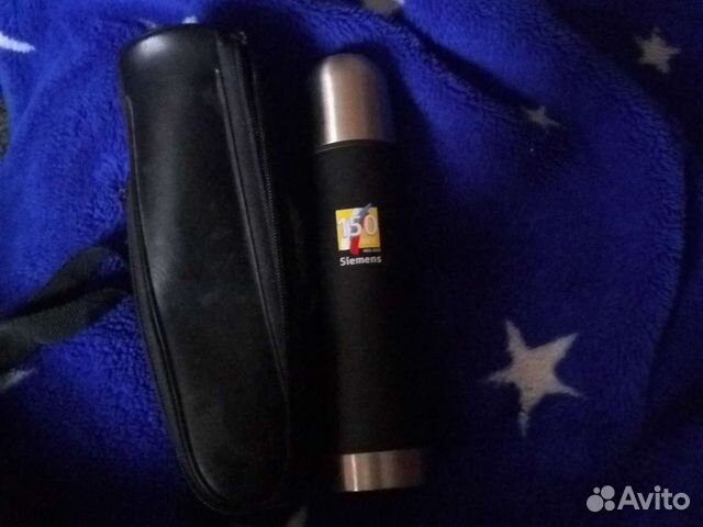 Термос с чехлом 0,3л