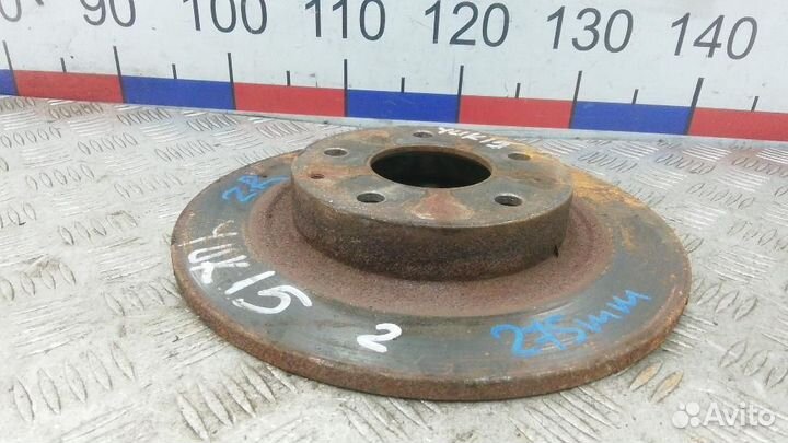 Диск тормозной задний Mazda Mazda6