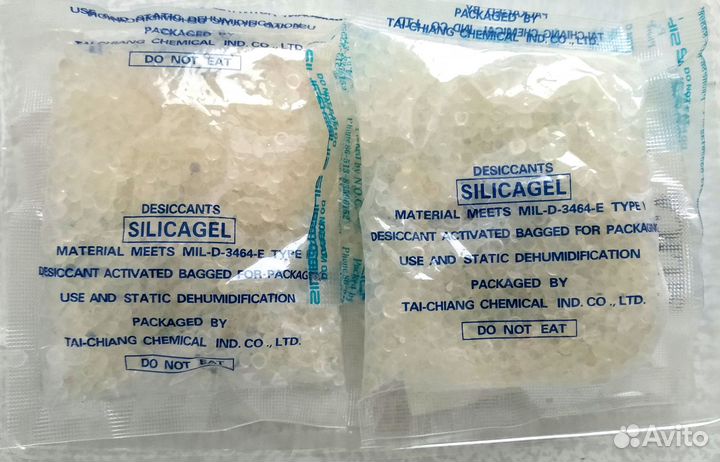 Силикагель в пакетиках