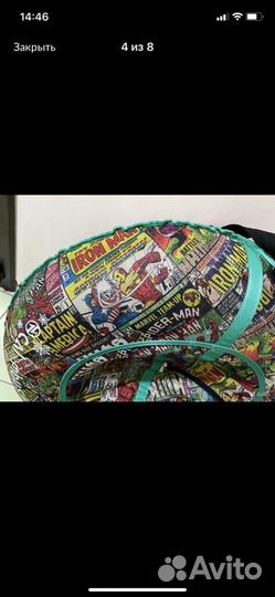 Тюбинг ватрушка