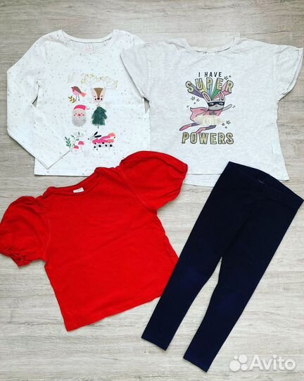 Одежда для девочки 116 122 128 Next Zara H&M