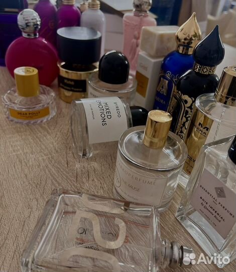 Пустые флаконы от духов парфюма оригинал