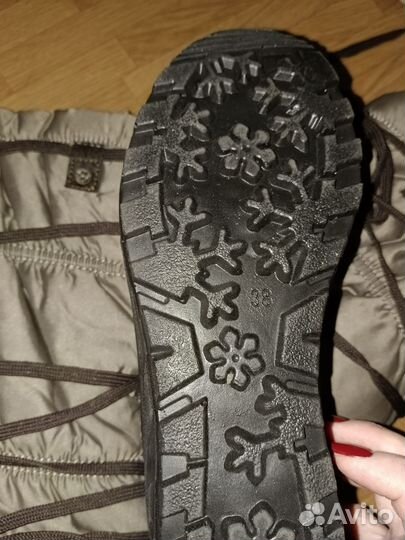 Дутики женские зимние 38 бу