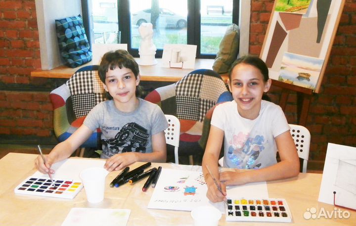 Уроки живописи и рисунка для детей и взрослых. изо