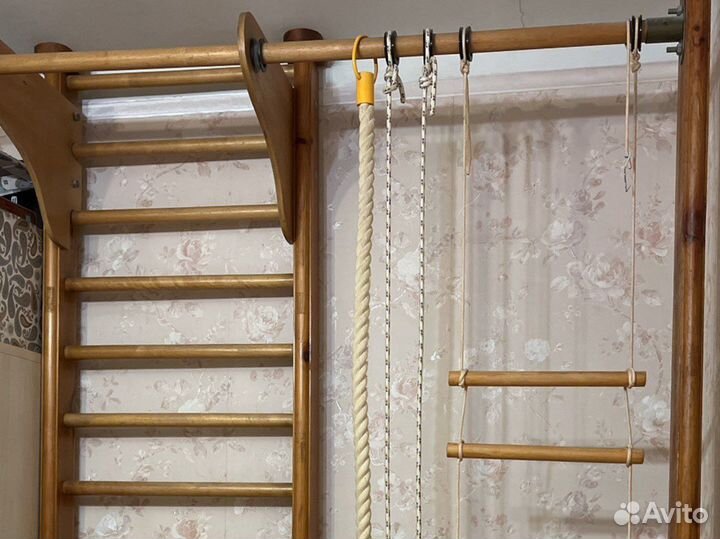 Шведская стенка деревянная бу