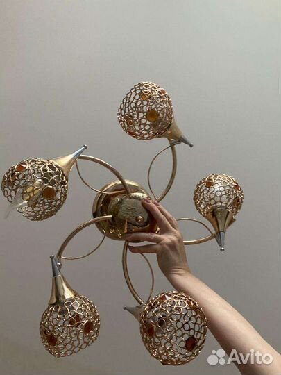 Люстра и бра комплект