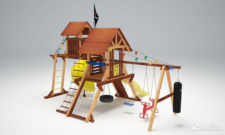 Детская площадка уличная Савушка Люкс 14 доставка
