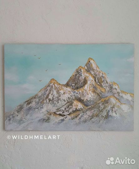 Интерьерная картина Золотые Горы