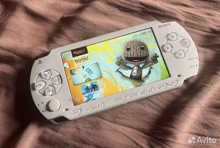 Sony PSP Прозрачные 4100mah, IPS, 32gb