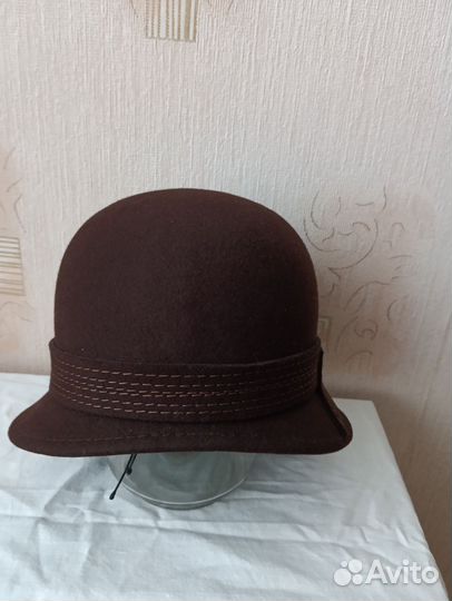 Шляпа фетровая женская