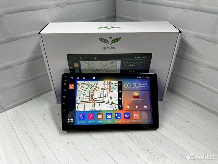 Магнитола андроид GrayBird Hyundai Santa Fe 2 3/32