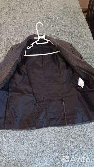 Костюм школьный серый