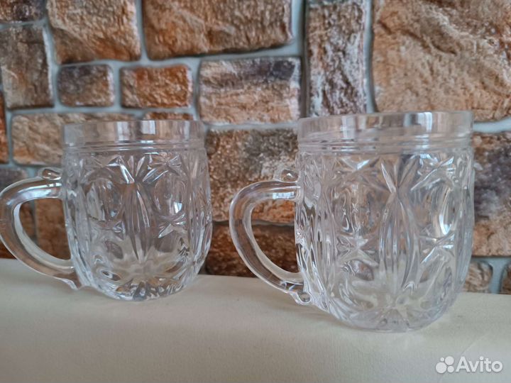 Пивная кружка СССР хрусталь