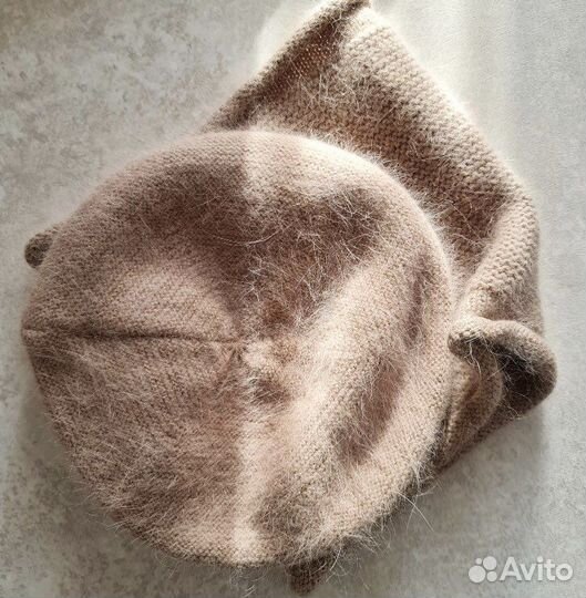 Берет и шарф новые