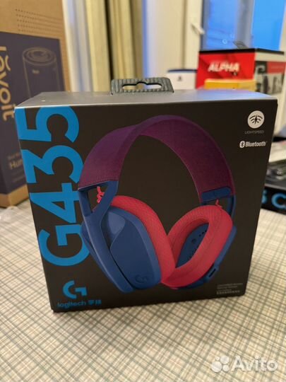 Игровые наушники logitech g435