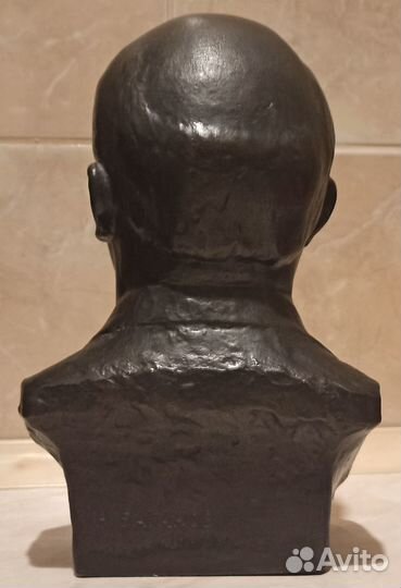 Статуэтка Литье Бюст Ленин Н.Баганов 1975 г