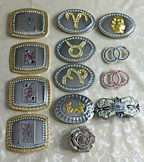 Пряжка бляха для ремня 40 мм