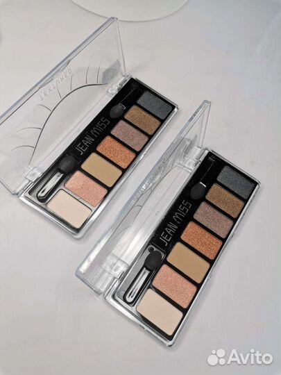 Палитра теней Jean Miss 7 оттенков