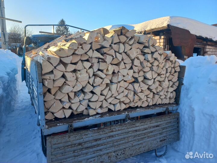 Дрова колотые