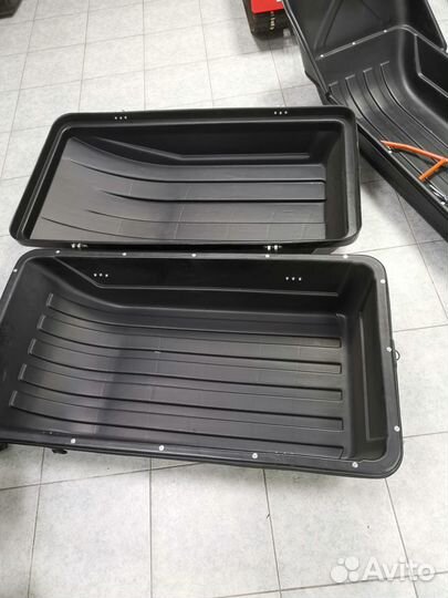 Сани волокуши люкс с крышкой