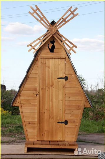 Уличный туалет с установкой SUN341